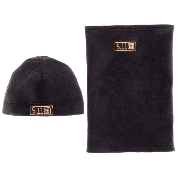 Тактичний флісовий комплект шапка + баф / балаклава 5.11 tactical