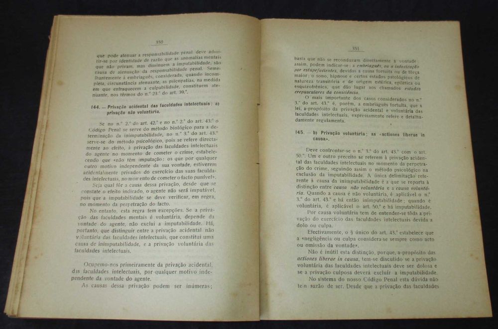 Livro Lições de Direito Penal 2ª edição 1945