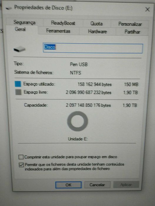 Disco Externo - 2tb
