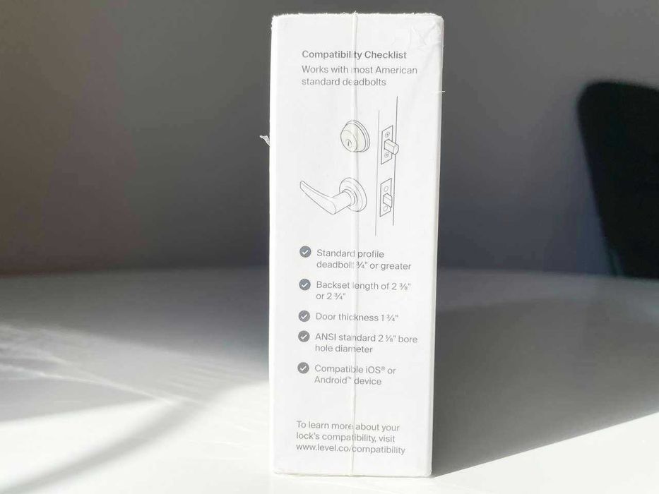 Smart замок Level Bolt The Invisible Smart Lock