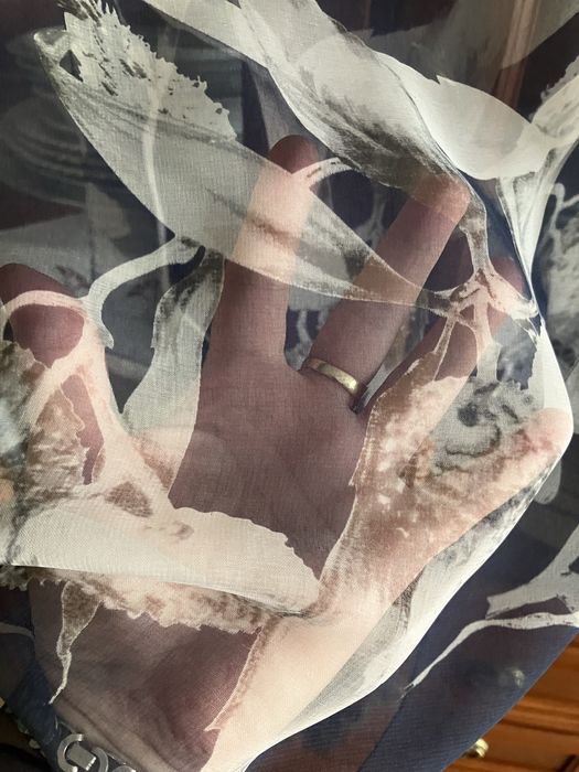 Sprzedam szalik granatowo szary