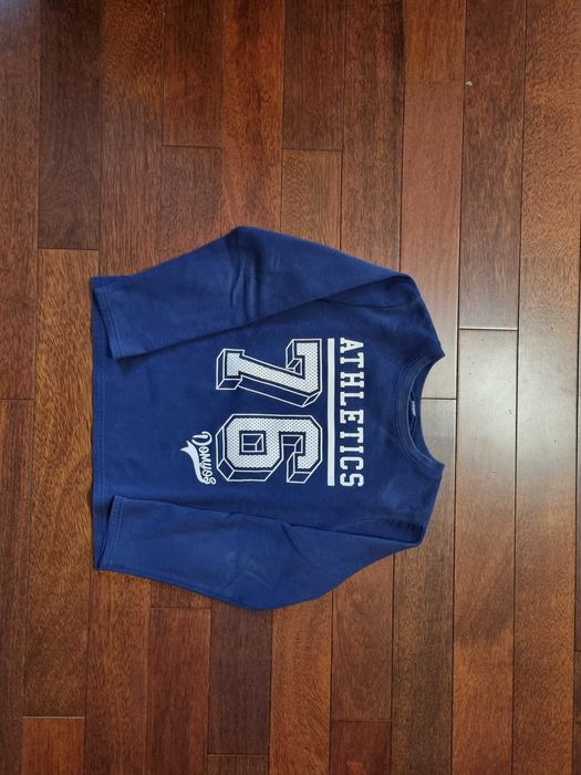 Bluza dresowa bez kaptura decathlon