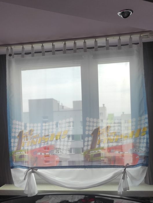 Firana do pokoju dziecięcego Cars, Zygzak