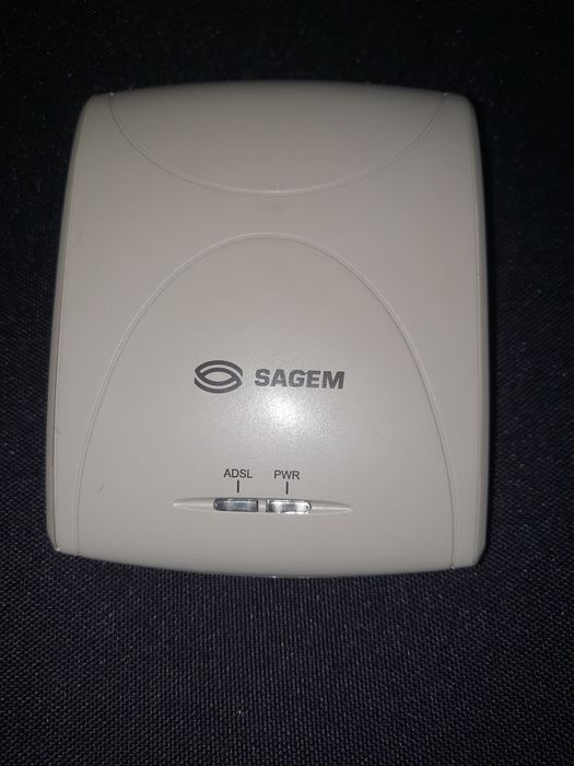 Sagem Fst 800 Sapo ADSL Router – Complete and 100% Functional64563906422401121