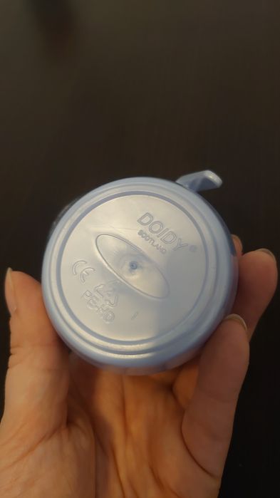 Doidy Cup perłowy niebieski szary