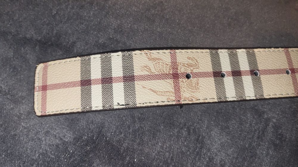 Pasek Burberry stara kolekcja unikat