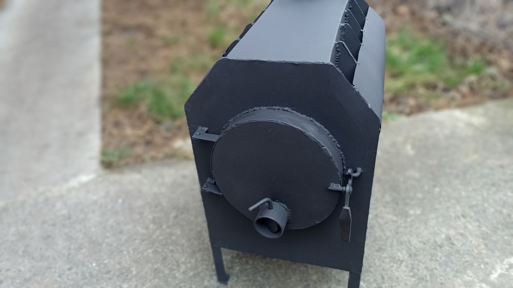 Буржуйка, В НАЛИЧИИ, металл 3мм. площадь до 40м2, Булерьяны.