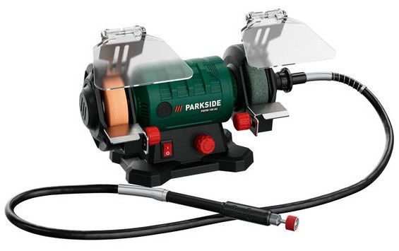 Esmeriladora com Eixo Flexível 120 W Parkside (Nova na Caixa)