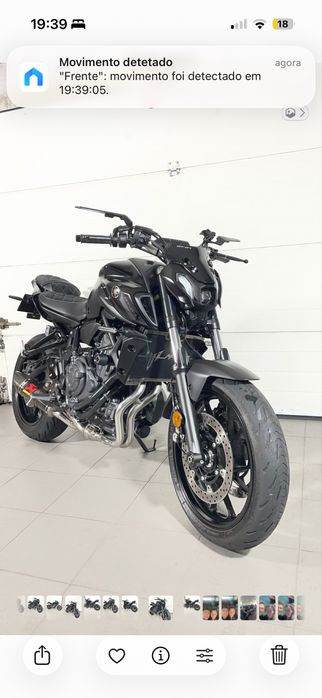 Yamaha Mt 07 55kw 2023