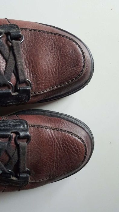 Туфли Унисекс Mephisto Размер 40 Кожа Made in France 100% Caoutchouc