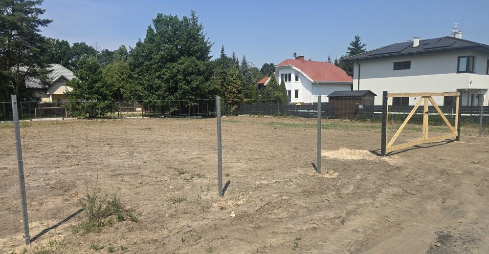 Ogrodzenie tymczasowe ogrodzenie budowlane siatka leśna słupki ocynkowane ogniowo brama furtka