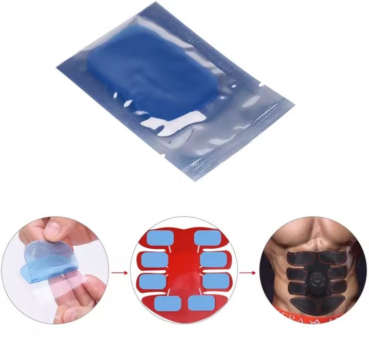 Гелевые пластыри, наклейки для фитнеса, для EMS, стимулятора мышц