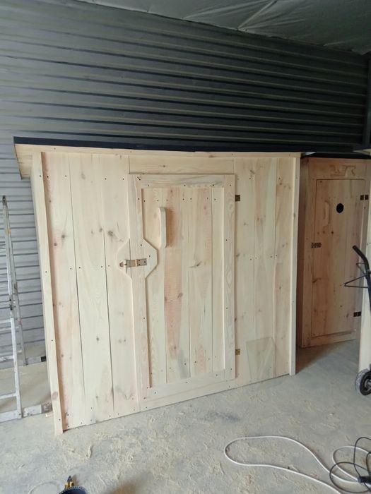 Wc.wychodek.kibel drewniany.swswojka