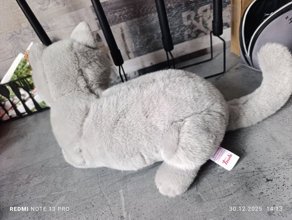 Котик м'яка іграшка