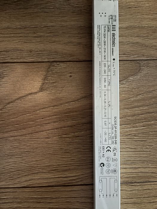 Statecznik elektroniczny T5 2x35,28,21,14W BAB Electronics