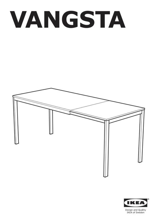 Mesa extensível Ikea VANGSTA