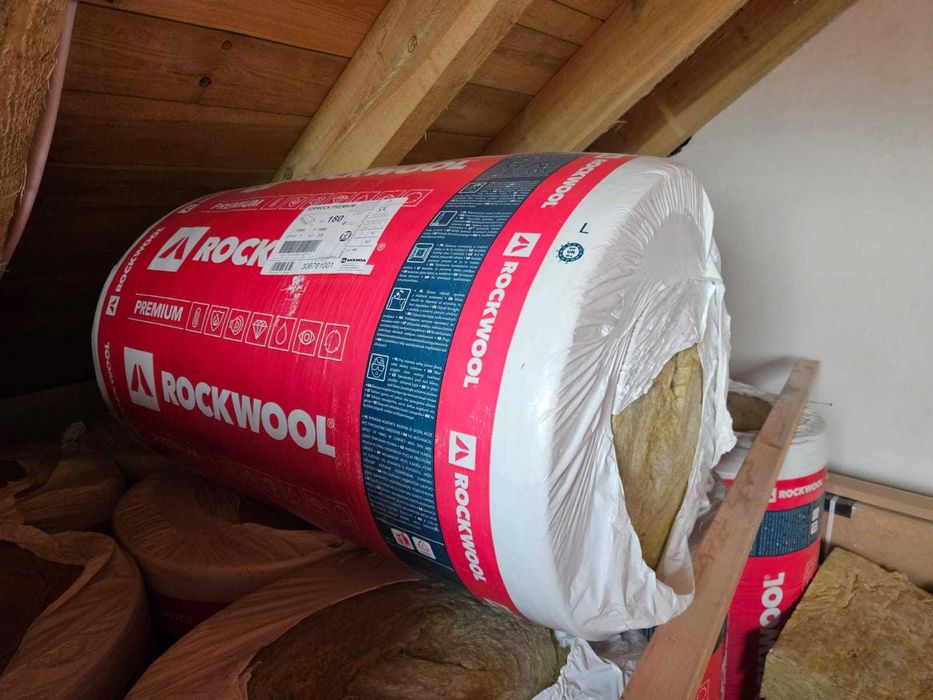Wełna skalna ROCKWOOL do poddaszy gr 18 cm