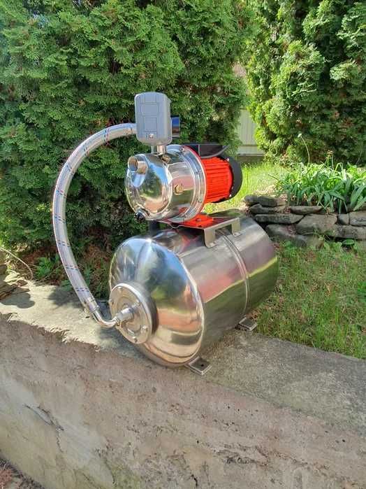 насосная станция 1,5 kW нержавейка (ТІЛЬКИ ДОСТАВКА ПОШТОЮ)