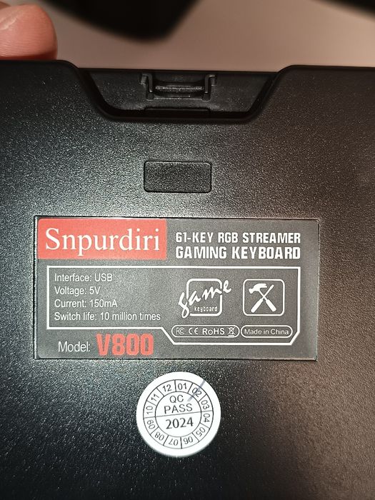 Клавіатура геймерська