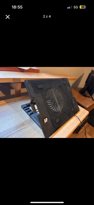 Podstawka pod laptopa chlodzenie led