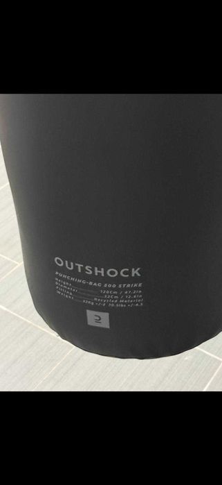 Saco de Boxe OutShock 32KG Adulto e com Luvas de box 14 OZ Incluidas