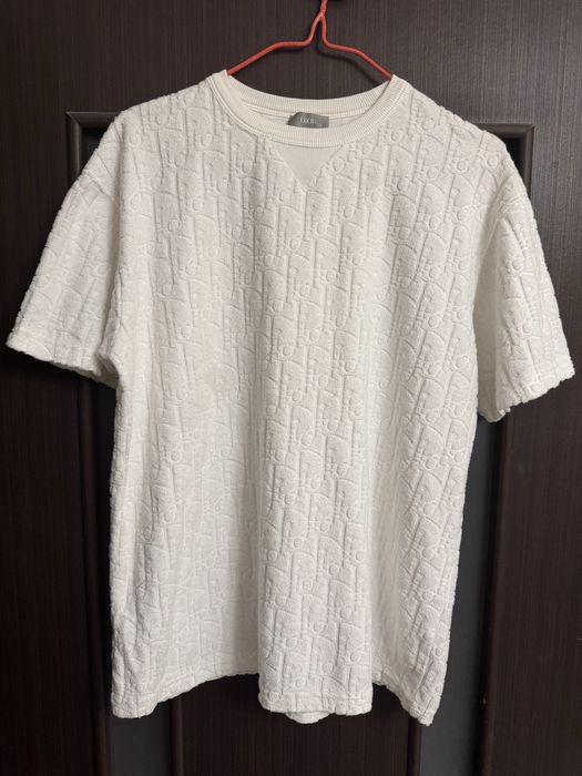 Футболка Dior Oblique Terry Cotton