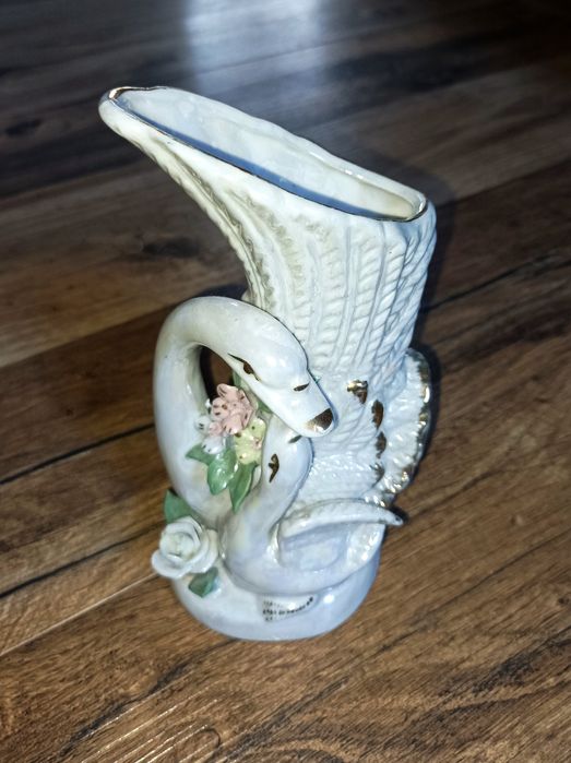 Wazon ceramiczny łabędzie
