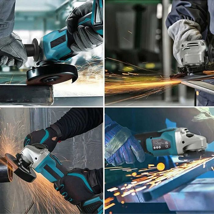 Акумуляторна болгарка КШМ Makita (125 мм, 8500 об/хв) Безщіткова