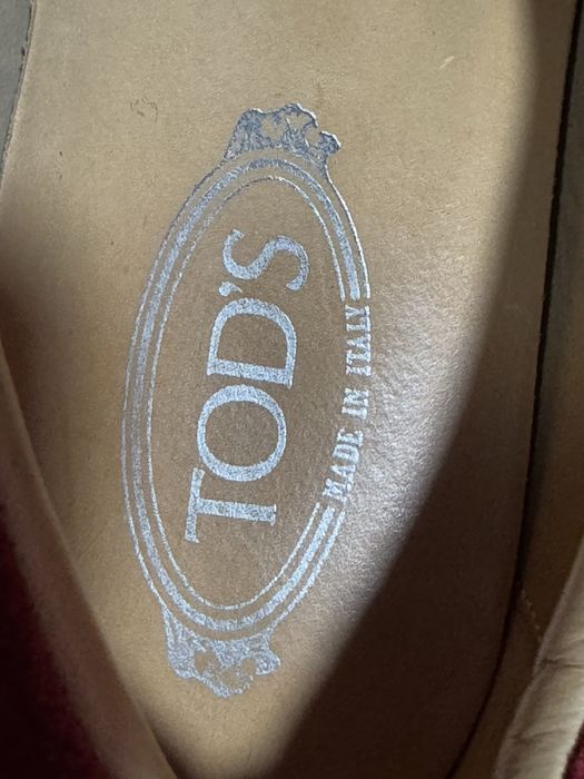 Мокасины эспадрильи Tod’s