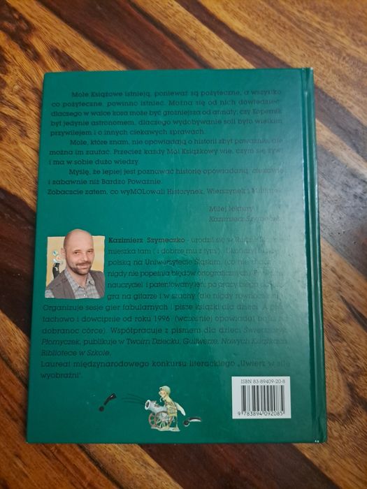 Pomolowana historia. Opowieści moli książowych. Kazimierz Szymeczko