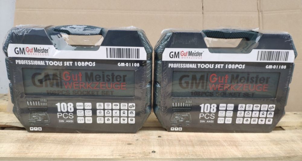 Набор инструментов Германия Gut Meister 108 Ед. Набір інструментів