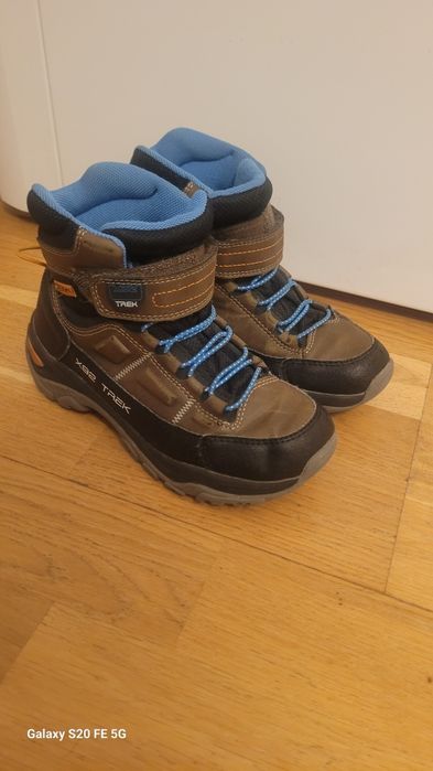 Buty jesienne zimowe trapery trekkingowe rozm.32