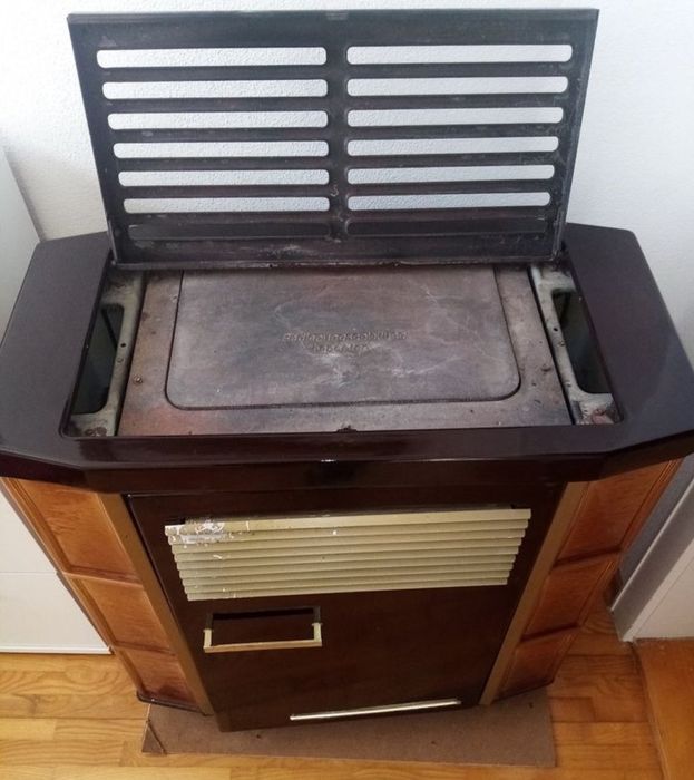 Piecyk kaflowy koza kominek 7 kW