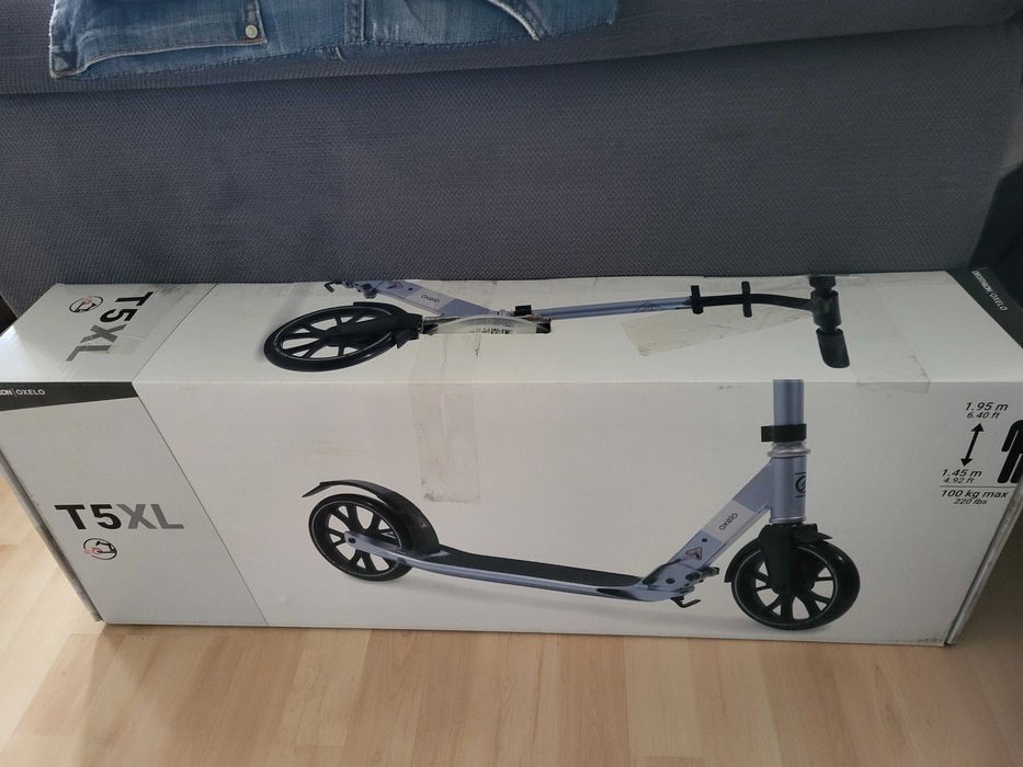 Hulajnoga do 100 kg, mocna