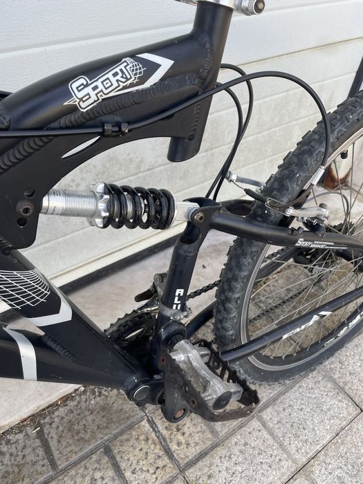 Bicicleta Cross EMT - Suspensão Completa | 7*3 speeds