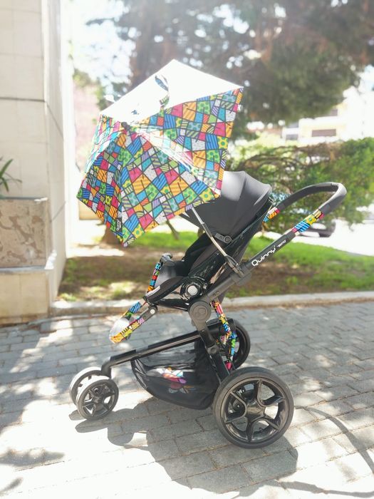 Trio Quinny Mood Brito (edição limitada) + Base Isofix