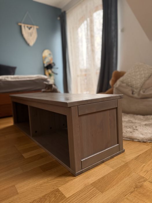 Hemnes półka ścienna drewniana ikea