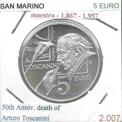 San Marino - - - - - Euros de PRATA - - - Moedas
