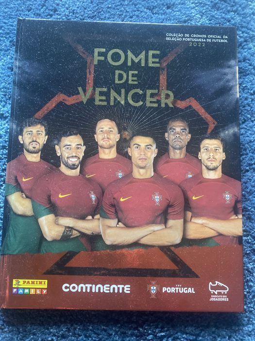 3 Cadernetas Fome de Vencer COMPLETAS – Seleção Portuguesa