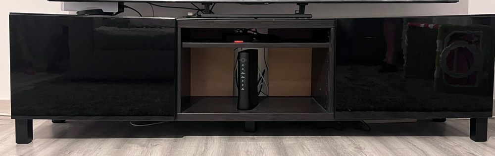 Móvel tv preto IKEA