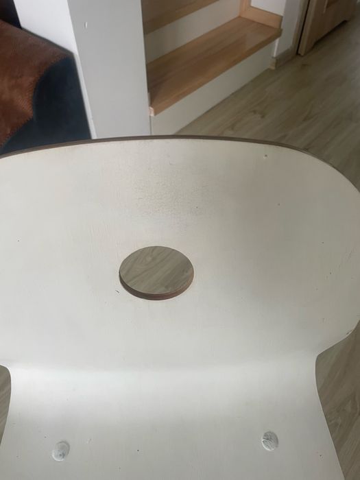 Drewniane krzesło obrotowe IKEA