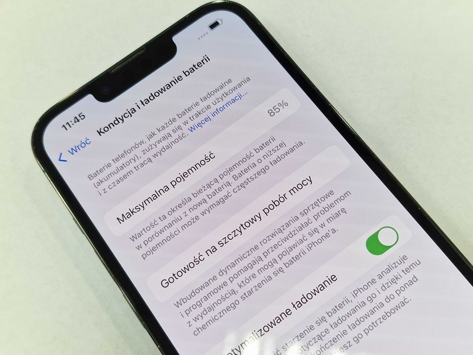 Iphone 13 PRO 256GB/ Alpine Green/ Bat 85%/ Grade A-/ Gwarancja