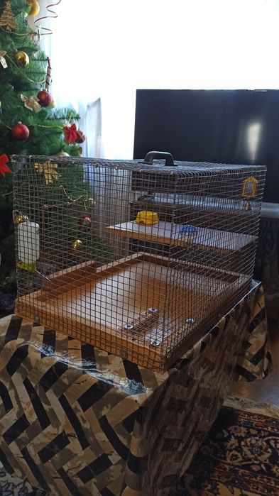 Клетка большая для крыс,хомяков,шиншил,морских свинок.