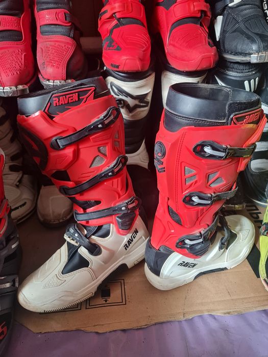 Мотоботи крос ендуро взуття мотоекіп чоботи одяг мото боти мотокрос