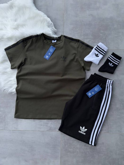 Костюм Адідас | футболка та шорти Adidas + подарунок