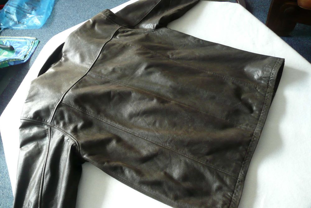 nowa kurtka skórzana