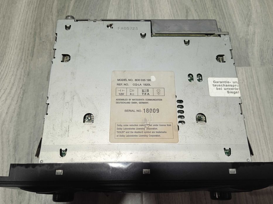 Auto Rádio original 2Din Audi A4 B5