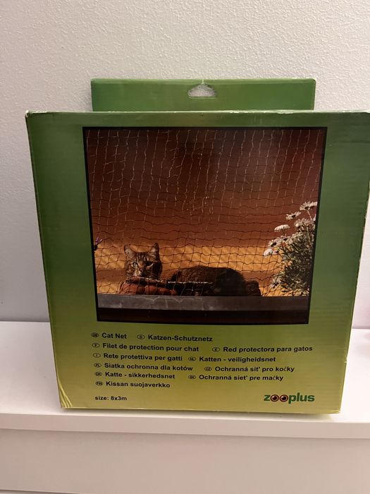 Siatka zabezpieczajaca na balkon, dla kotow