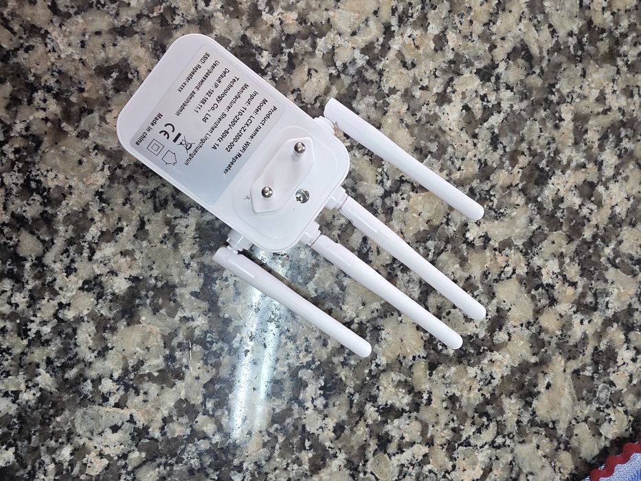 Repetidor WiFi extensor amplificador 1200Mbps 5 GHz e 2,4 GHz