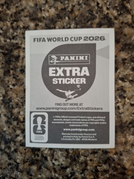 Panini Extra Sticker [Salah Base]